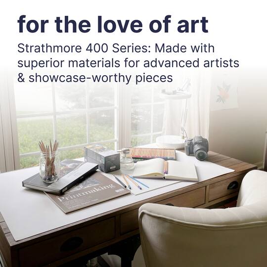 Strathmore® 400 Series Blue Toned Sketch Paper Pad